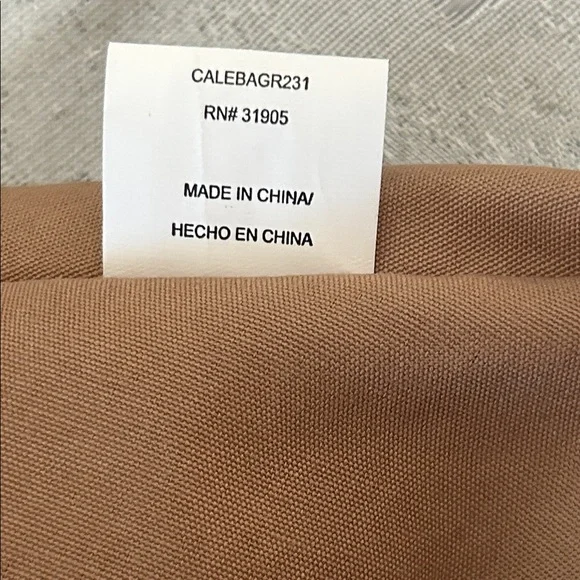 Naturalizer Woven Tan and Brown Tote - Picture 11 of 13